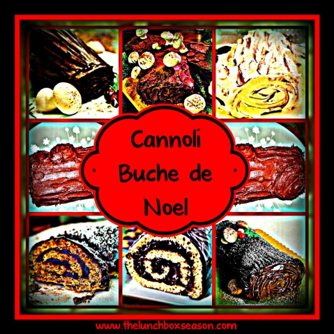 Cannoli Buche de Noel Recipe