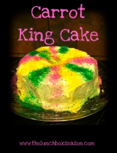 Carrot King Cake